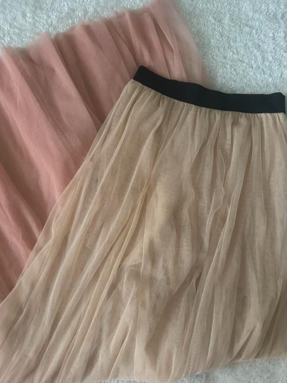 Free People FP One Rhea Tulle Maxi Skirt – Sunset Ombre – Size Large - Picture 14 of 16